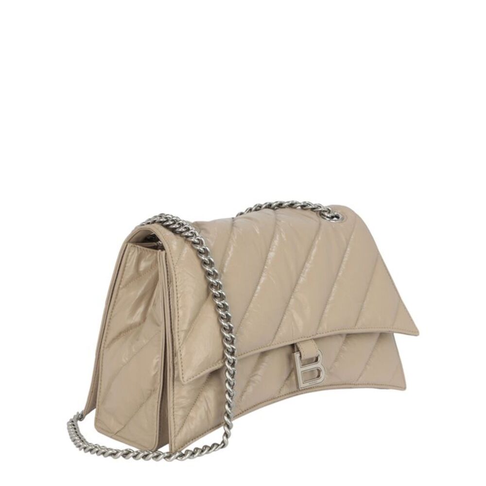 Balenciaga Crush Quilted Chain Shoulder Bag Womens - Picture 2 of 8
